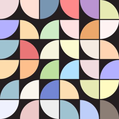 Sosyal medya şablonu ve duvar ünlüleri için geometrik renkli gradyan şekiller tasarımı 