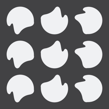 Fotoğraf çerçevesi için soyut geometrik şekiller