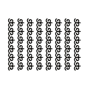 Sosyal Medya Şablonu ve bir sonraki projeniz için Soyut Geometrik Yunan Anahtar Deseni Tasarımı