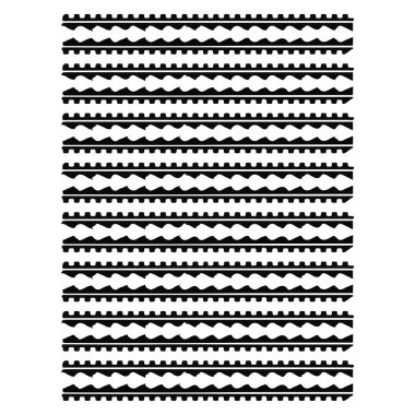 Sosyal Medya Şablonu ve bir sonraki projeniz için Soyut Geometrik Yunan Anahtar Deseni Tasarımı