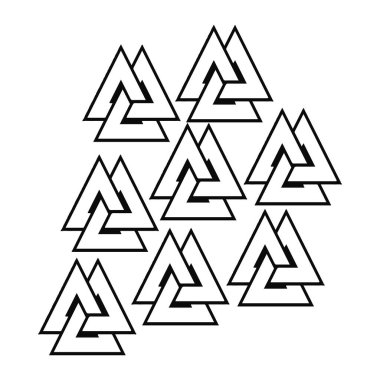 Sosyal Medya Şablonu ve bir sonraki projeniz için Soyut Geometrik Yunan Anahtar Deseni Tasarımı