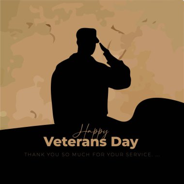 Instagram Paylaşımı İçin Gaziler Günü Sosyal Medya Şablonu