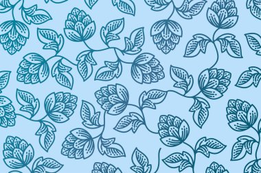 Kutu paketleme ve sosyal medya sonrası için Waterclor çiçek desen tasarımı