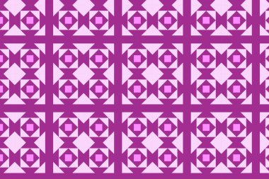 Kutu paketleme ve sosyal medya sonrası için soyut mor desenli desen tasarımı