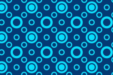 Kutu paketleme ve sosyal medya sonrası için soyut mavi desenli desen tasarımı