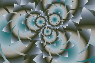 Kutu paketleme ve sosyal medya şablonu için renkli soyut arkaplan