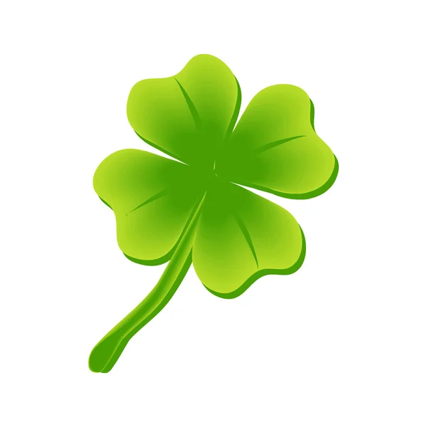 Four leaf clover, St Patricks day — Stock Vector