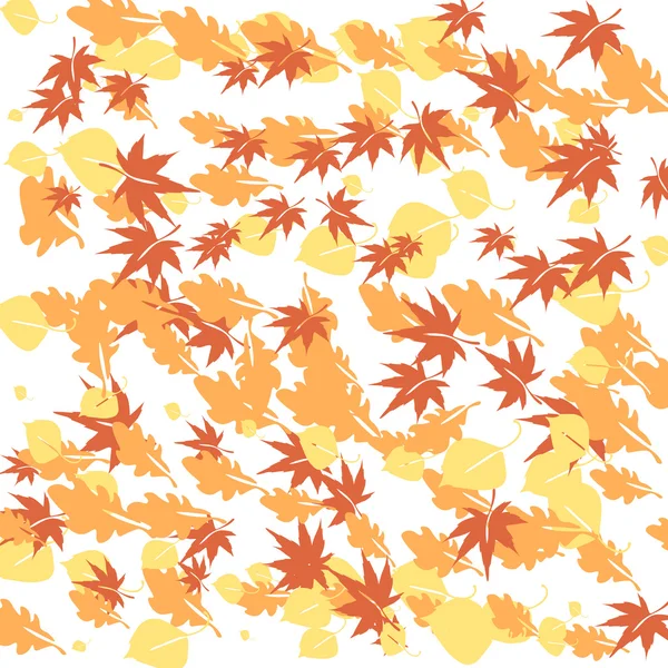 Herfstbladeren vectorillustratie — Stockvector