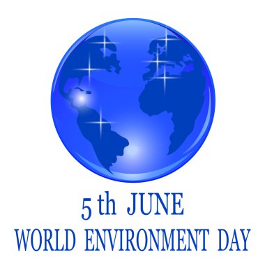 Blue Planet stilize parlak top