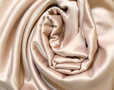 İpek yatak renkli kumaş. ipek arkaplan.