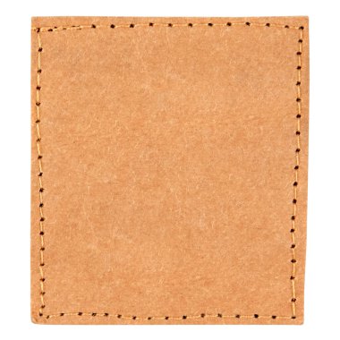 İzole Arkaplanda Denim Pantolon Etiketi.