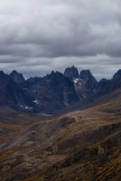 View of Scenic Landscape and Mountains — Stock Photo, Image