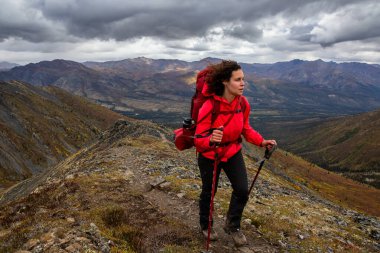 Sahne Rocky Yürüyüş Yolu 'nda Kadın Sırt Çantası