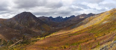 Manzaranın ve Dağların Panoramik Görünümü