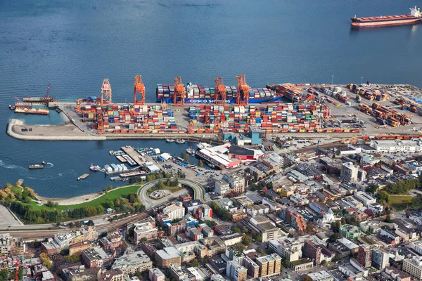 Aerial View of Vancouver City — Stock Photo, Image