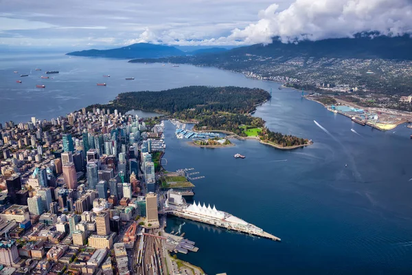 Vancouver City 'nin Hava Görüntüsü