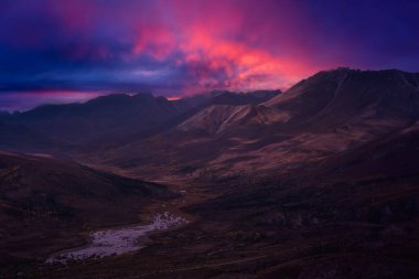 Yukon, Kanada 'da Güzel Doğa