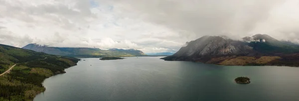 Veduta aerea di Yukon, Canada — Foto Stock