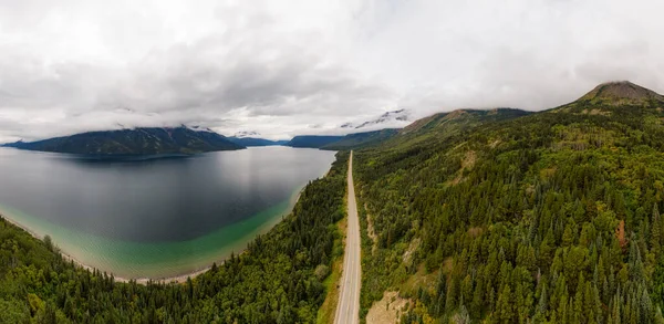 Luchtfoto van Yukon, Canada — Stockfoto