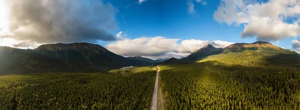 Stewart-Cassiar Highway, Północna Kolumbia Brytyjska, Kanada — Zdjęcie stockowe