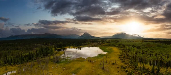 Krásná kanadská přírodní krajina — Stock fotografie
