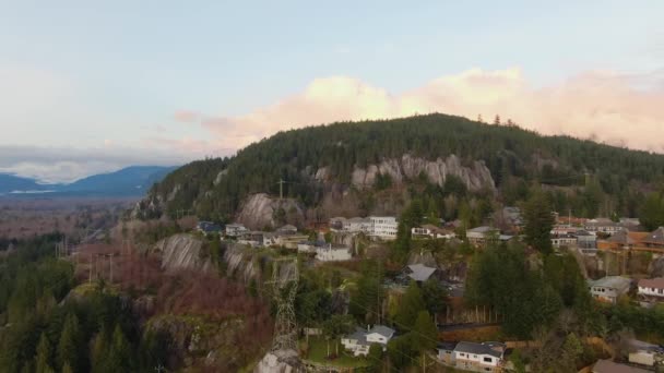 Squamish, North of Vancouver, British Columbia, Canadá — Vídeos de Stock