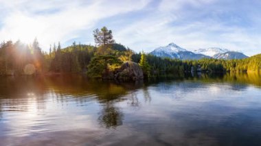 Levette Gölü Güzel Huzurlu Panoramik Manzarası