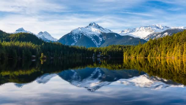 Прекрасний спокійний панорамний вид озера Леветт — стокове відео