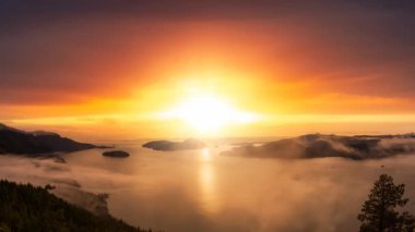Tünel Kayalıkları Yürüyüşü, Howe Sound, Sinemagraf Devamlı Döngü Animasyonu.