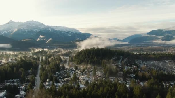 Squamish, norte de Vancouver, Colúmbia Britânica, Canadá — Vídeo de Stock