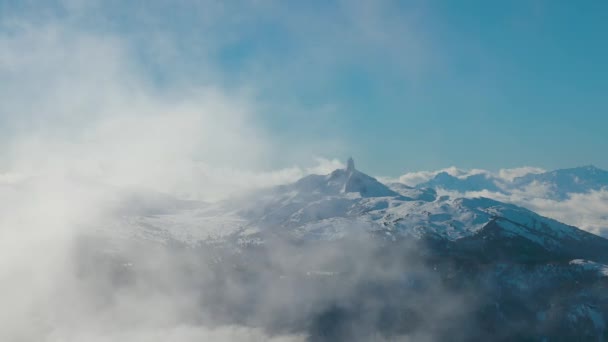 Piękny panoramiczny widok na Czarnego Tuska i Kanadyjski Krajobraz Przyrody — Wideo stockowe