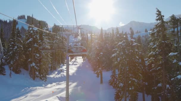 휘슬러 스키 리조트, 캐나다 브리티시컬럼비아. — 비디오
