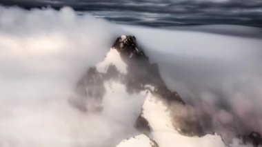 Dağ Tepeleri 'nin güzel hava manzarası