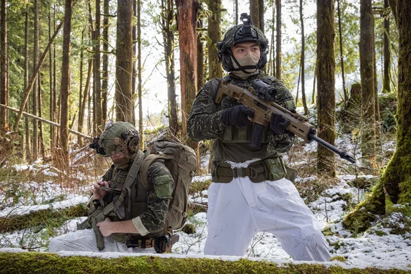 Army Man wearing Tactical Uniform