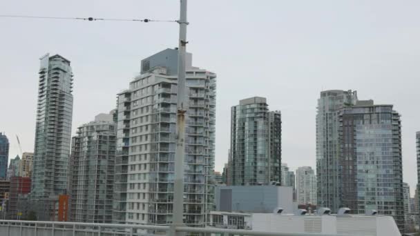 Vancouver, Kolumbia Brytyjska, Kanada. — Wideo stockowe