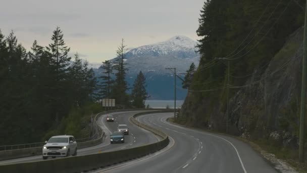 Sea to Sky Highway Drive — Stockvideo