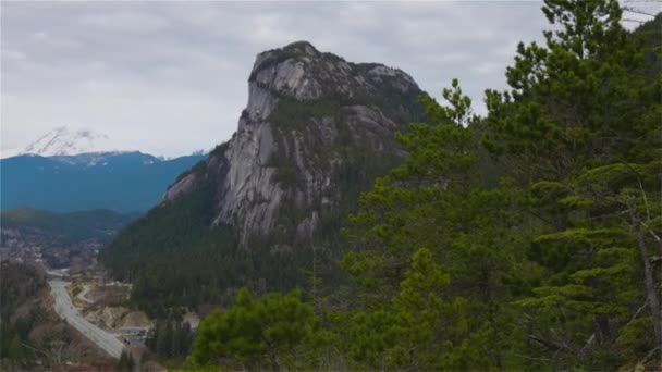Squamish, British Columbia, Kanada. — Stockvideo