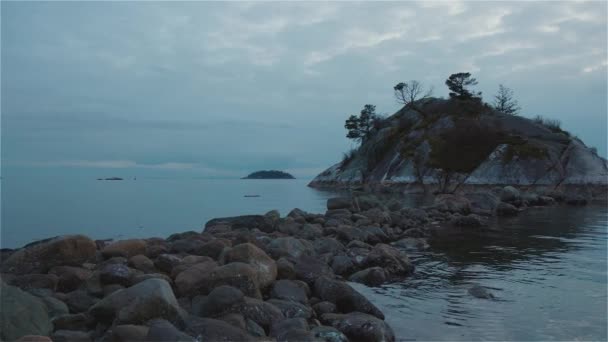 Whytecliff Park, Horseshoe Bay, West Vancouver, British Columbia, Canada — стокове відео