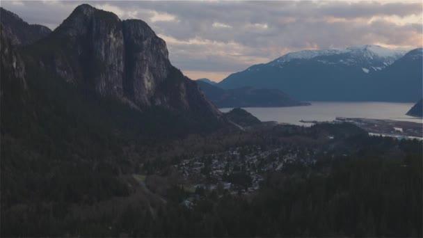 Squamish, Nord de Vancouver, Colombie-Britannique, Canada. — Video
