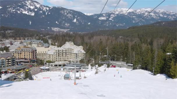 Whistler, Brits Columbia, Canada — Stockvideo