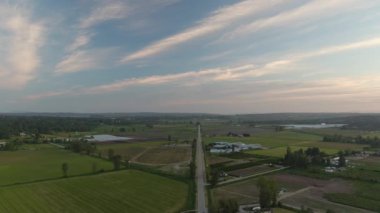 Fraser Vadisi 'ndeki Tarım Alanlarının Hava Görüntüsü