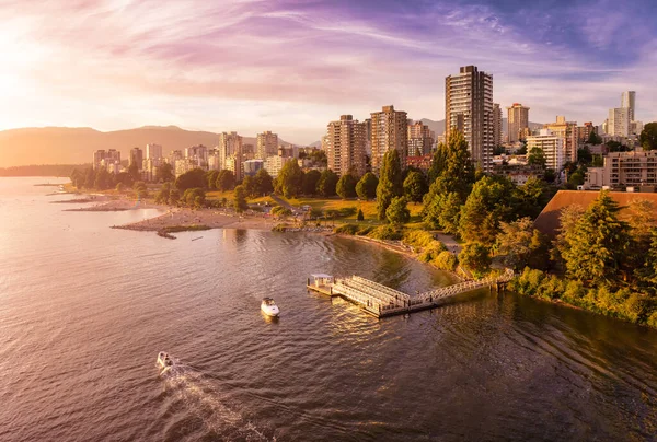 False Creek, Downtown Vancouver, Brits Columbia, Canada — Stockfoto