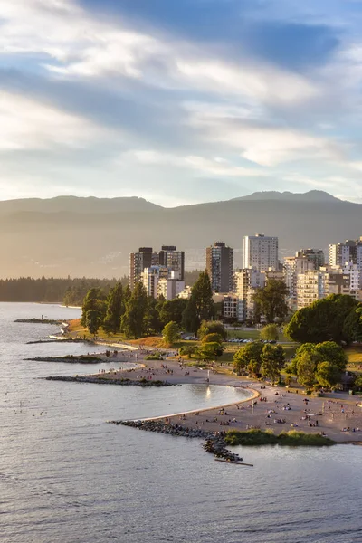 False Creek, Downtown Vancouver, British Columbia, Canadá — Fotografia de Stock