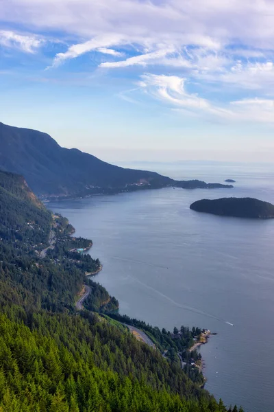 Tunnel Bluffs Hike, στο Howe Sound, Βόρεια του Βανκούβερ, Βρετανική Κολομβία, Καναδάς — Φωτογραφία Αρχείου