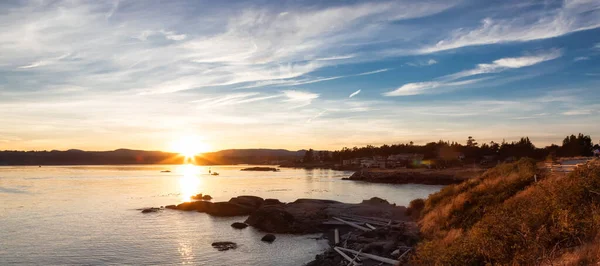 Scenic View of the Coastline on the West Pacific Ocean Coast. — Stock Photo, Image