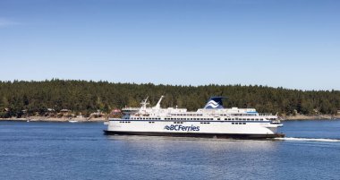 BC Feribot Swartz Körfezi Terminalinden ayrılıyor.