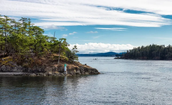 Canadian Nature Landscape View of the Islands on West Coast of Pacific Ocean. — Stock Photo, Image