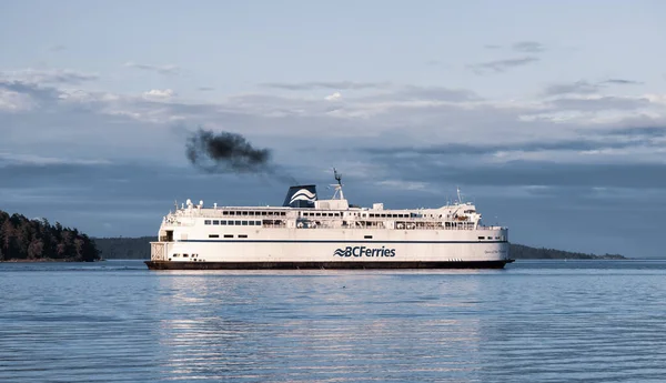 BC Ferries Σκάφος κοντά στον Αεροσταθμό στον κόλπο Swartz — Φωτογραφία Αρχείου