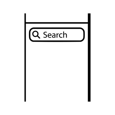 mobil arama çubuğu ekran arayüzü