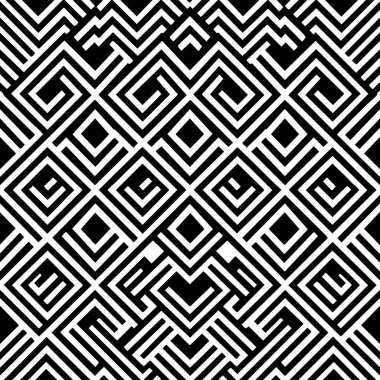 Art deco geometrik seamless modeli